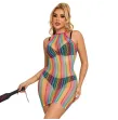 SUBBLIME - 952341 RAINBOW FISHNET DRESS ONE SIZE SUBBLIME - 952341 RAINBOW FISHNET DRESS ONE SIZE