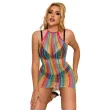 SUBBLIME - 952341 REGENBOGEN-NETZ-KLEID EINE GRÖSSE SUBBLIME - 952341 REGENBOGEN-NETZ-KLEID EINE GRÖSSE