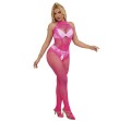 SUBBLIME - 952389 BODYSTOCKING MIT SCHNITTFREIEM NETZ UND SPITZE MIT HOHEM HALS EINE GRÖSSE SUBBLIME - 952389 BODYSTOCKING MIT SCHNITTFREIEM NETZ UND SPITZE MIT HOHEM HALS EINE GRÖSSE