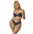SUBBLIME - 952426 ROBE RÉSILLE MANCHES LONGUES ARC-EN-CIEL TAILLE UNIQUE SUBBLIME - 952426 ROBE RÉSILLE MANCHES LONGUES ARC-EN-CIEL TAILLE UNIQUE