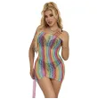 SUBBLIME - 952457 VESTITO A RETE SENZA MANICHE CON SPALLE SCOPERTE ARCOBALENO TAGLIA UNICA SUBBLIME - 952457 VESTITO A RETE SENZA MANICHE CON SPALLE SCOPERTE ARCOBALENO TAGLIA UNICA