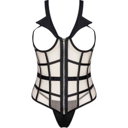 LIVCO CORSETTI FASHION - LAURA LC 20215 CORSET TANGA S-M