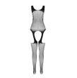 PASSION - BS 104 BODYSTOCKING ROSSO TAGLIA UNICA PASSION - BS 104 BODYSTOCKING ROSSO TAGLIA UNICA