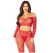 LEG AVENUE - CROP TOP STRÜMPFE ROT EINHEITSGRÖSSE LEG AVENUE - CROP TOP STRÜMPFE ROT EINHEITSGRÖSSE