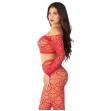 LEG AVENUE - CROP TOP BAS ROUGE TAILLE UNIQUE LEG AVENUE - CROP TOP BAS ROUGE TAILLE UNIQUE
