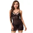 LIVCO CORSETTI FASHION - MELISENDA CF 1709 BADEMANTEL HEMD STRING SCHWARZ S LIVCO CORSETTI FASHION - MELISENDA CF 1709 BADEMANTEL HEMD STRING SCHWARZ S
