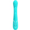 PRETTY LOVE - SHANIA TRIPLE RABBIT VIBRATEUR MULTIFONCTION 3 EN 1 BLEU