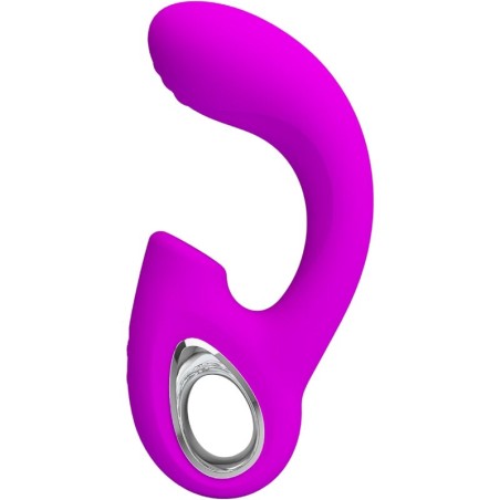 PRETTY LOVE - SIBEL VIBRATEUR POINT G STIMULATEUR CLITORIS SIBEL 10 VIBRATIONS VIOLET