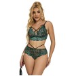 SUBBLIME - 954086 SOUTIEN-GORGE CULOTTE DENTELLE VERT S-M SUBBLIME - 954086 SOUTIEN-GORGE CULOTTE DENTELLE VERT S-M