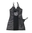 SUBBLIME - 954178 ROBE STRING CUIR NOIR L-XL SUBBLIME - 954178 ROBE STRING CUIR NOIR L-XL