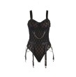 SUBBLIME - 954260 BODY CON CADENAS LIGUEROS NEGRO S-M SUBBLIME - 954260 BODY CON CADENAS LIGUEROS NEGRO S-M