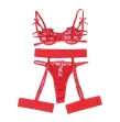 SUBBLIME - 954338 BH STRING STRUMPFGÜRTEL MIT HERZDRUCK ROT L-XL SUBBLIME - 954338 BH STRING STRUMPFGÜRTEL MIT HERZDRUCK ROT L-XL