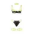 SUBBLIME - 955281 ENSEMBLE SOUTIEN-GORGE AVEC COLLIER ET DÉTAILS DE JAMBES VERT FLUORESCENT L-XL SUBBLIME - 955281 ENSEMBLE SOUTIEN-GORGE AVEC COLLIER ET DÉTAILS DE JAMBES VERT FLUORESCENT L-XL