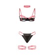 SUBBLIME - 955304 BH-SET MIT HALSKETTE UND BEINDETAILS FLUORESZIERENDES ROSA L-XL SUBBLIME - 955304 BH-SET MIT HALSKETTE UND BEINDETAILS FLUORESZIERENDES ROSA L-XL