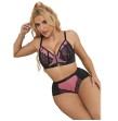 SUBBLIME - 955588 ROSA LACKLEDER MESH ZIPPER BH SET L-XL SUBBLIME - 955588 ROSA LACKLEDER MESH ZIPPER BH SET L-XL