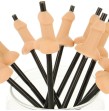 DIABLO PICANTE - BAG OF 10 NATURAL PENIS STRAWS DIABLO PICANTE - BAG OF 10 NATURAL PENIS STRAWS