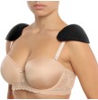 BYE-BRA - SCHULTERPROTEKTOREN-UNTERSTÜTZUNG SCHWARZ