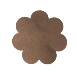 BYE-BRA - BODY TAPE 5 M X 6.5 CM 3 PAIRS OF NIPPLE COVERS BROWN