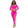 CHILIROSE - CR 4632 TOP E PANTALONE FUCSIA S-L