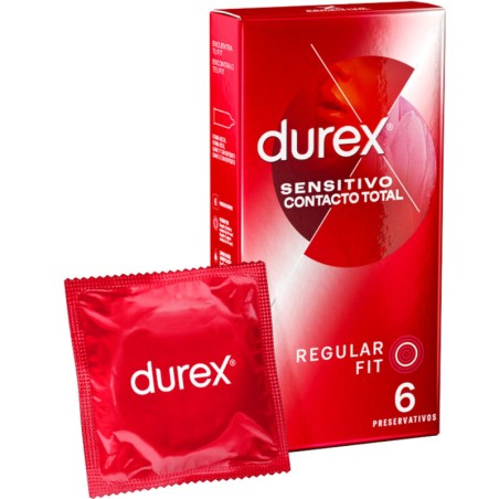 DUREX - SUPER DÜNN, SENSITIV, 6 EINHEITEN