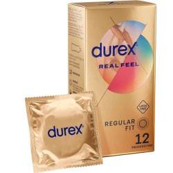 DUREX - PRESERVATIVI REAL FEEL SENZA LATTICE 12 UNITÀ