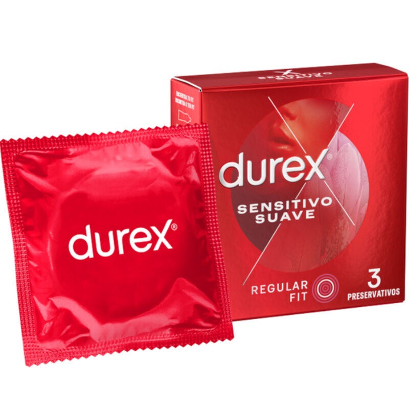 DUREX - PRÉSERVATIFS SENSITIVE 3 UNITÉS