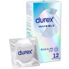 DUREX - ULTRA THIN INVISIBLE CONDOMS 12 UNITS