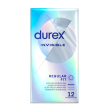 DUREX - ULTRA THIN INVISIBLE CONDOMS 12 UNITS DUREX - ULTRA THIN INVISIBLE CONDOMS 12 UNITS