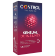 CONTROL - SENSUAL DOTS and LINES POINTS AND STRETCH MARKS 12 UNITS CONTROL - SENSUAL DOTS and LINES POINTS AND STRETCH MARKS 12 UNITS