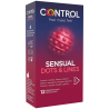 CONTROL - SENSUAL DOTS and LINES POINTS AND STRETCH MARKS 12 UNITS