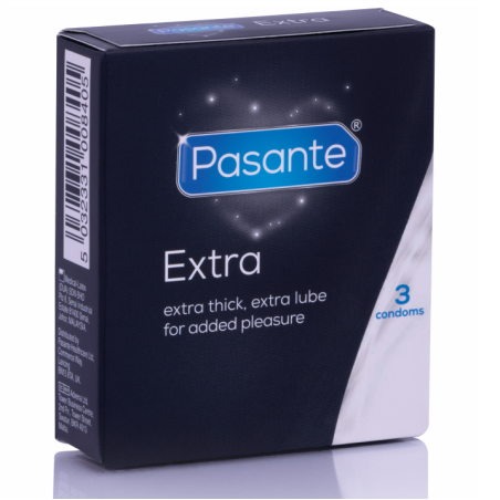 PASANTE - EXTRA-KONDOM EXTRA DICK 3 EINHEITEN