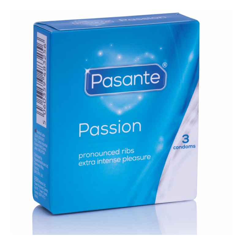 PASANTE - GEPUNKTETE KONDOME MS PLACER 3 EINHEITEN PASANTE - GEPUNKTETE KONDOME MS PLACER 3 EINHEITEN