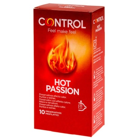 CONTROL - EFFET RÉCHAUFFANT HOT PASSION 10 UNITÉS
