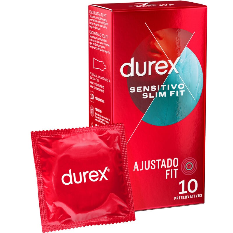 DUREX - SENSITIVO SLIM FIT 10 UNITS DUREX - SENSITIVO SLIM FIT 10 UNITS