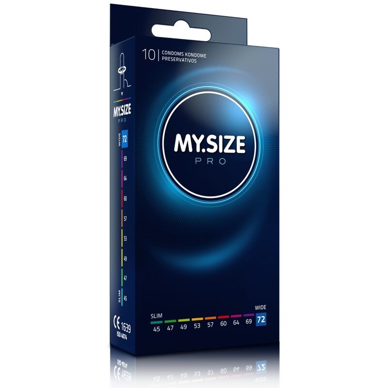 MY SIZE - PRO PRESERVATIVI 72 MM 10 UNIT MY SIZE - PRO PRESERVATIVI 72 MM 10 UNIT