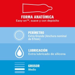 DUREX - PRÉSERVATIFS SENSIBLES XL EXTRA-LONG 10 UNITÉS