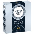MISTER SIZE - PRESERVATIVOS TALLA M 53 MM (3 UNIDADES) MISTER SIZE - PRESERVATIVOS TALLA M 53 MM (3 UNIDADES)