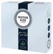MISTER SIZE - PRÉSERVATIFS TAILLE XS 47 MM (36 UNITÉS) MISTER SIZE - PRÉSERVATIFS TAILLE XS 47 MM (36 UNITÉS)