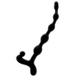 ADDICTED TOYS - BOLAS ANALES 22 CM NEGRO ADDICTED TOYS - BOLAS ANALES 22 CM NEGRO