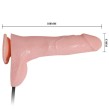 BAILE - GODE RÉALISTE GONFLABLE AVEC VENTOUSE 15 CM BAILE - GODE RÉALISTE GONFLABLE AVEC VENTOUSE 15 CM