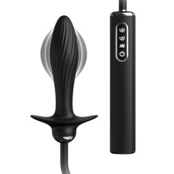 ANAL FANTASY ELITE COLLECTION - AUFBLASBARER PLUG and AUTO-THROB VIBRATOR