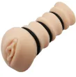 CRAZY BULL - MASTURBADOR CON ANELLI VAGINA MODELLO 2 CRAZY BULL - MASTURBADOR CON ANELLI VAGINA MODELLO 2