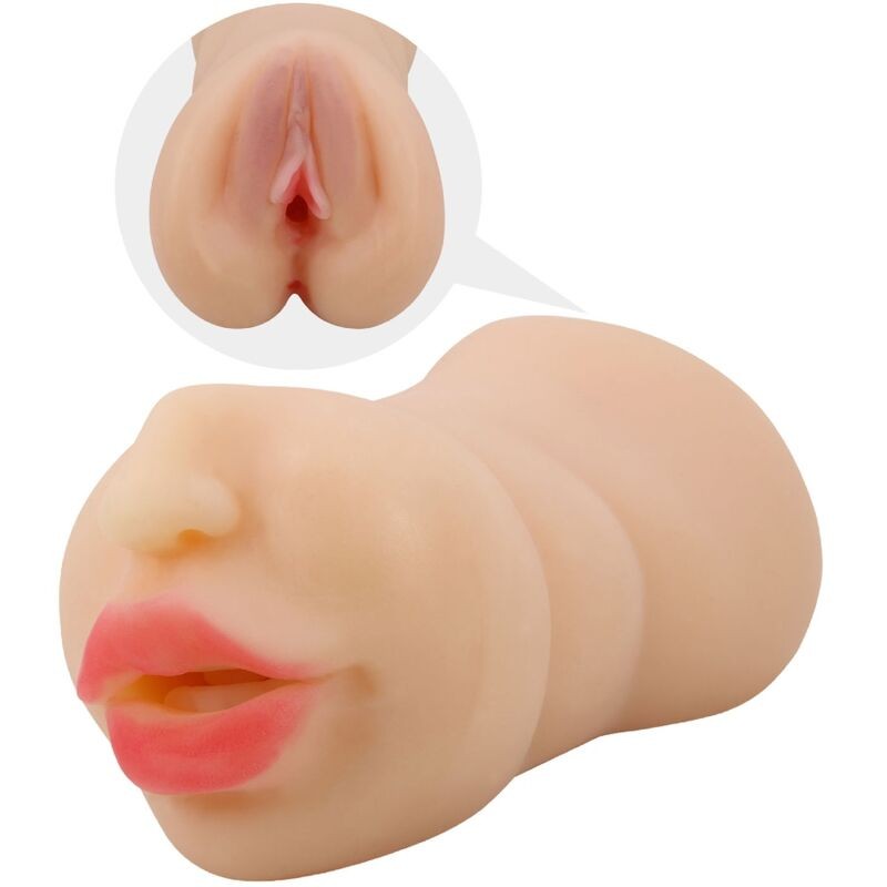 CRAZY BULL - ZOEY VAGINAFÖRMIGER MASTUBADOR MIT DOPPELTEM EINGANG CRAZY BULL - ZOEY VAGINAFÖRMIGER MASTUBADOR MIT DOPPELTEM EINGANG