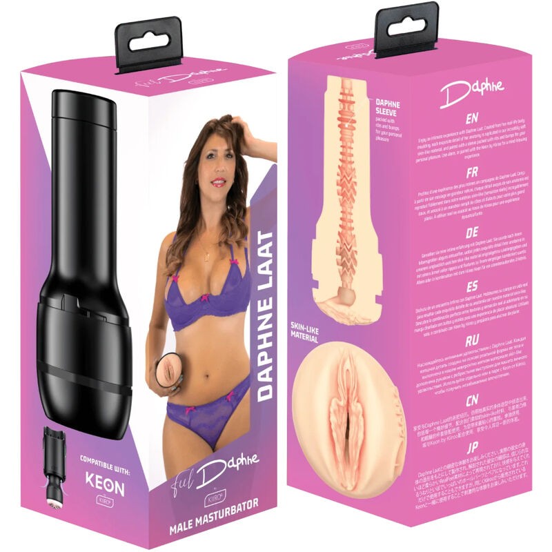 KIIROO - FEEL DAPHNE LAAT STARS COLLECTION STROKERS POWERBLOW KOMPATIBEL
