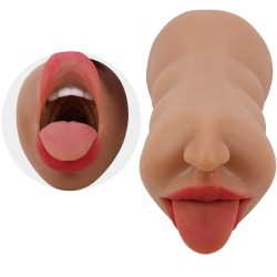 CRAZY BULL - SARAH DOUBLE MASTURBATEUR BOUCHE and VAGIN CHAIR