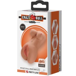 CRAZY BULL - HANNAH DOUBLE MASTURBATOR VAGINA and ANUS REALISTIC MULATTO