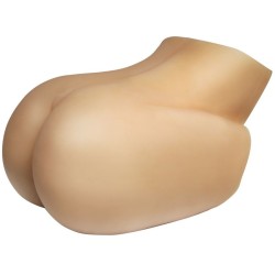 TORSO MASTURBADOR REALISTA XXL CON VULVA Y GLÚTEOS DE TACTO REALISTA