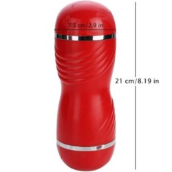 ARMONY - MASTURBADOR DOBLE VAGINA and BOCA ROJO