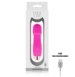 DOLCE VITA - RECHARGEABLE VIBRATOR THREE PINK 7 SPEEDS DOLCE VITA - RECHARGEABLE VIBRATOR THREE PINK 7 SPEEDS