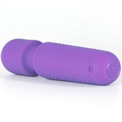 ARMONY - YOUR MAGIC MASSEUR and VIBRATEUR RECHARGEABLE 10 VIBRATIONS BAGUETTE DOTS VIOLET